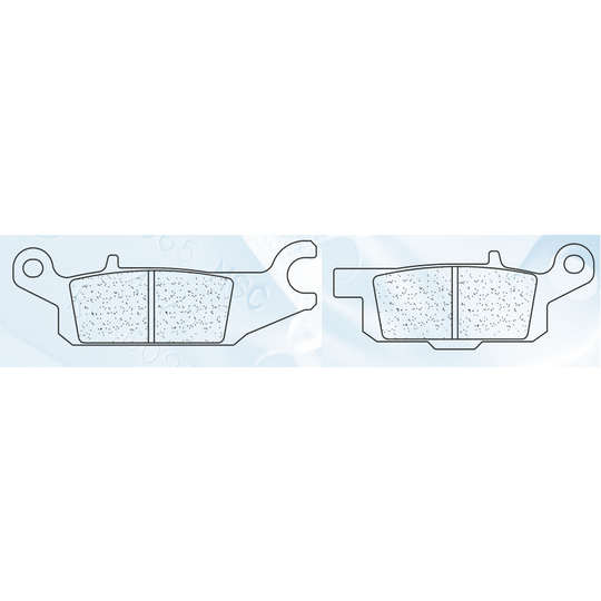 Brzdové obloženie CL BRAKES 1193 ATV1