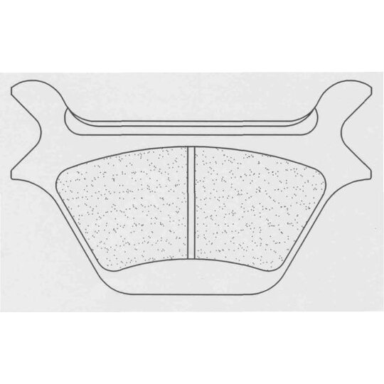 Brzdové obloženie CL BRAKES 2370 RX3