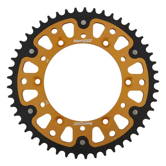 Reťazová rozeta SUPERSPROX STEALTH RST-244:49-GLD zlatá 49T, 520