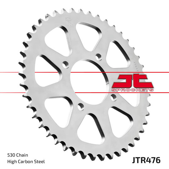 Reťazová rozeta JT JTR 476-40 40T, 530