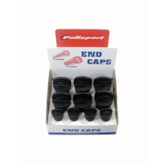 Zátka do výfuku POLISPORT 2 zdvihy (4 jednotky)   4 zdvihy (6 jednotiek) čierna