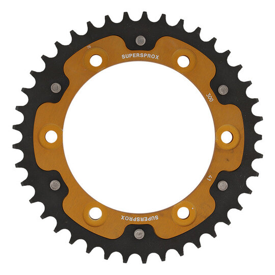 Reťazová rozeta SUPERSPROX STEALTH RST-300:41-GLD zlatá 41T, 525