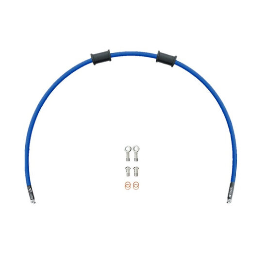 Hadica spojky Venhill POWERHOSEPLUS KAW-11010CS-SB (1 hadica v sade) Solid blue hoses, stainless fittings