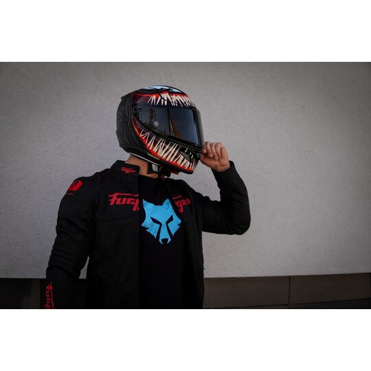 Moteam tričko - 2025 / black-cyan - 25_black_cyan (11) (Medium)