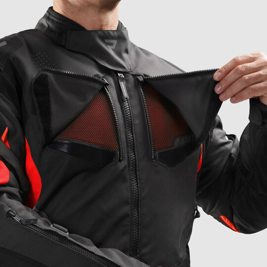 Rebelhorn bunda hiker 4 / black-red - 348622_ZAL885069