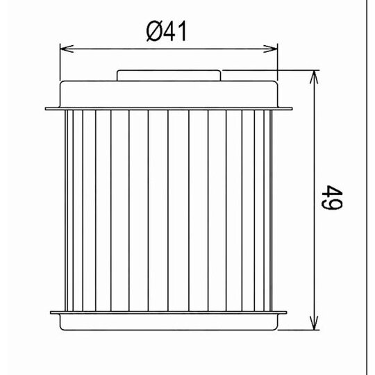 Olejový filter CHAMPION COF068 100609905
