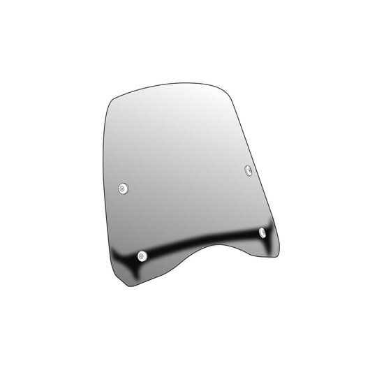 Plexi na motorku PUIG T.G. 0148W priehľadné