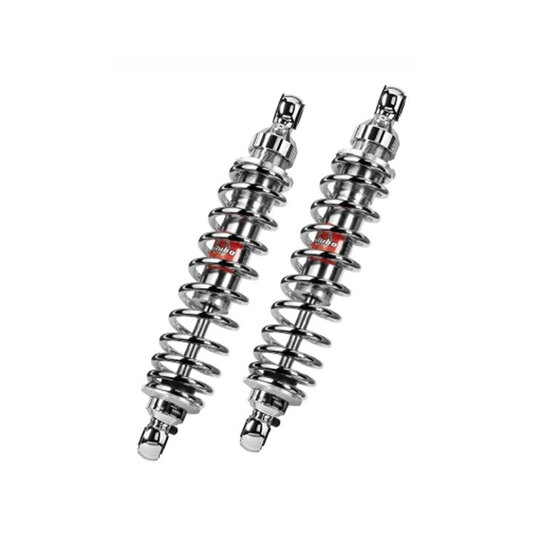 Rear Twinshocks BITUBO ADJ:Manual spring preload, rebound Chromed springs