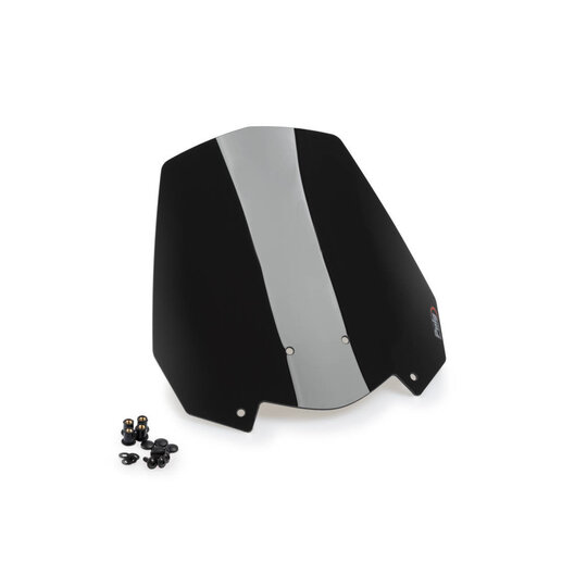 Plexi na motorku PUIG NEW. GEN SPORT 3586N čierna