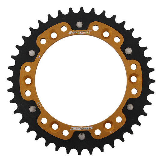 Reťazová rozeta SUPERSPROX STEALTH RST-245:40-GLD zlatá 40T, 520