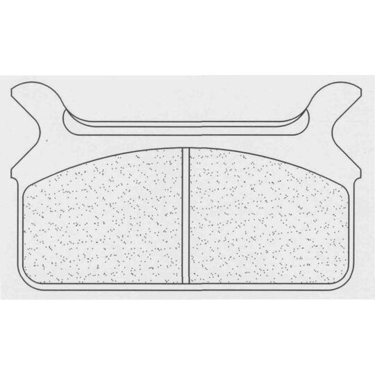 Brzdové obloženie CL BRAKES 2342 RX3