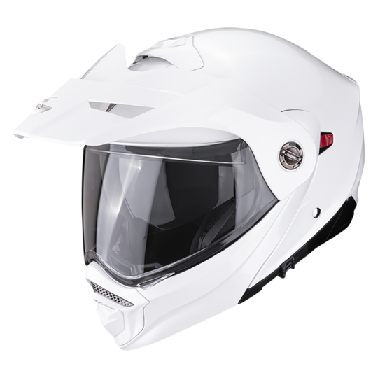 Scorpion prilba adx-2 - solid / pearl white - 89-100-70-04