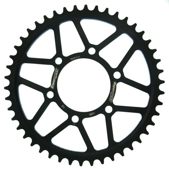 Reťazová rozeta SUPERSPROX RFE-488:46-BLK čierna 46T, 530