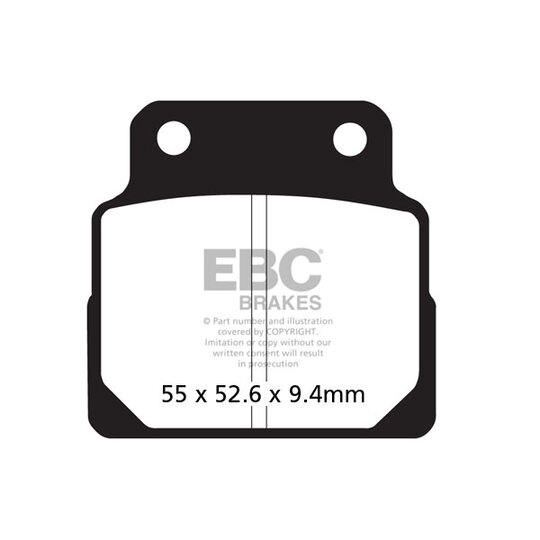 Brzdové obloženie EBC FA122