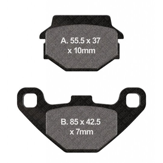 Brzdové obloženie EBC FA067/3