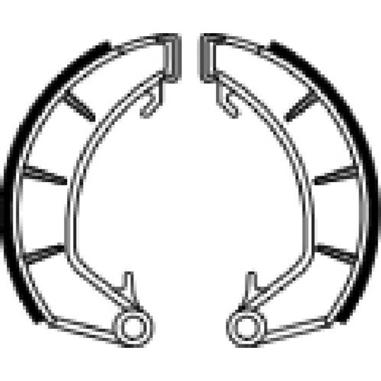 Brzdové čeľuste FERODO 225129217