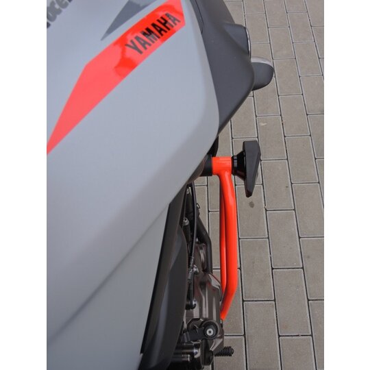 RDmoto padací rám - Yamaha MT07 červený SL01 /CF79R