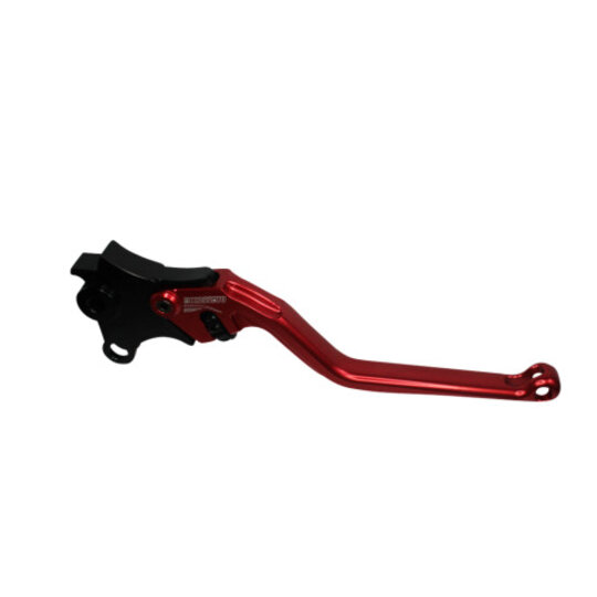 Brzdová páčka ACCOSSATO fixed CNC-worked aluminium, red