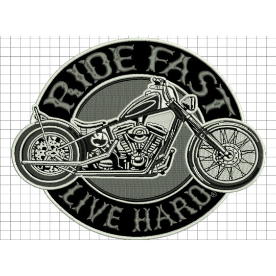 Nášivka Ride fast