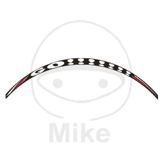 Nálepka  na   ráfik JMT GO!!! biela