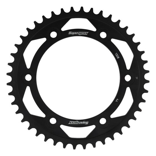 Reťazová rozeta SUPERSPROX RFE-1308:44-BLK čierna 44T, 520