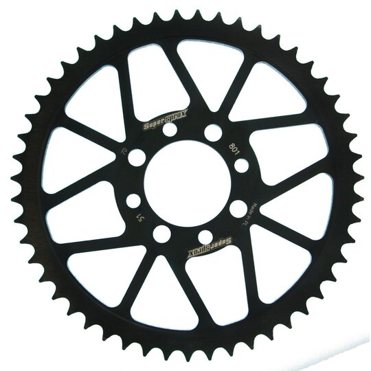 Reťazová rozeta SUPERSPROX RFE-801:51-BLK čierna 51T, 420