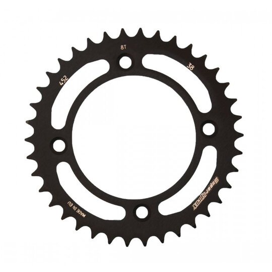 Hliníková reťazová rozeta SUPERSPROX RAL-452:39-BLK čierna 39T, 415