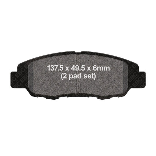 Brzdové obloženie EBC FA4670 žltá