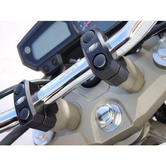 Rdmoto - zvýšenie riadidiel Ø28MM o 25mm