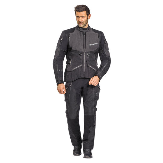 IXON - Nohavice Ragnar X-DRY / black/anth