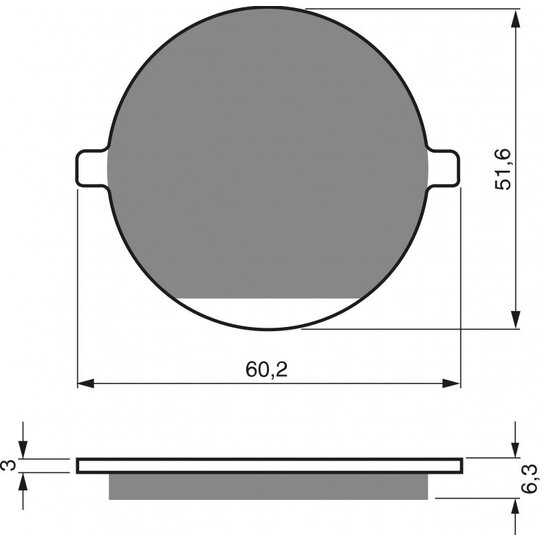 Brzdové obloženie GOLDFREN 097 AD  OFF-ROAD FRONT