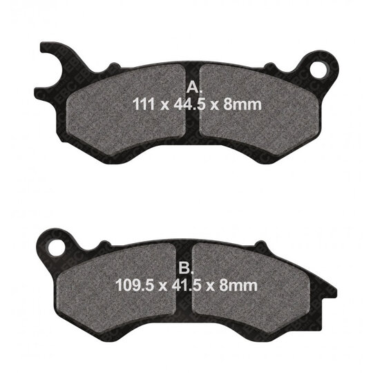 Brzdové obloženie EBC SFAC603