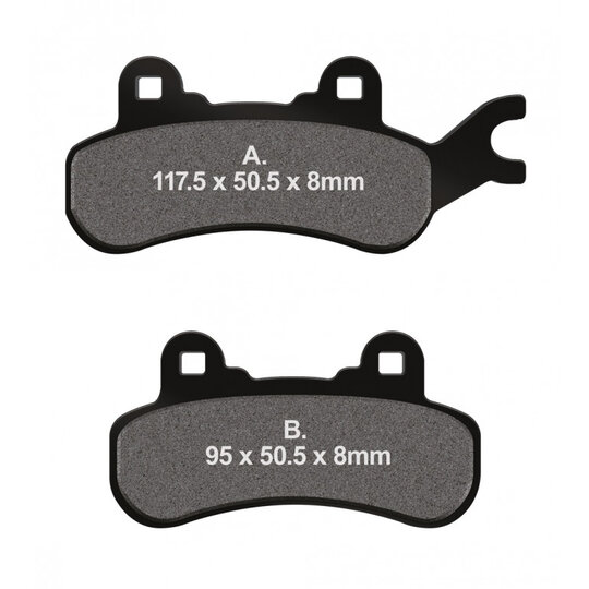 Brzdové obloženie EBC FA682R