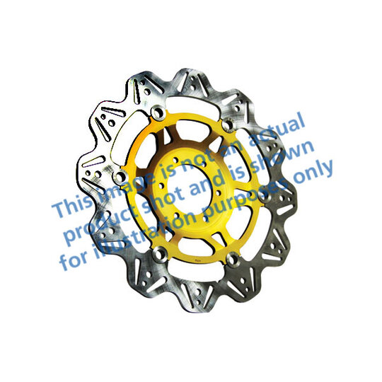 Brzdový kotúč EBC VR669GLD zlatá