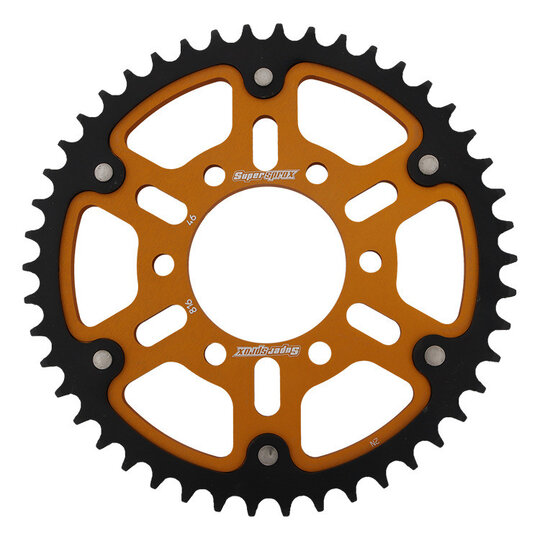 Reťazová rozeta SUPERSPROX STEALTH RST-816:46-GLD zlatá 46T, 530