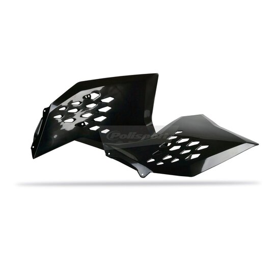 Spojler chladiča POLISPORT (pár) čierna