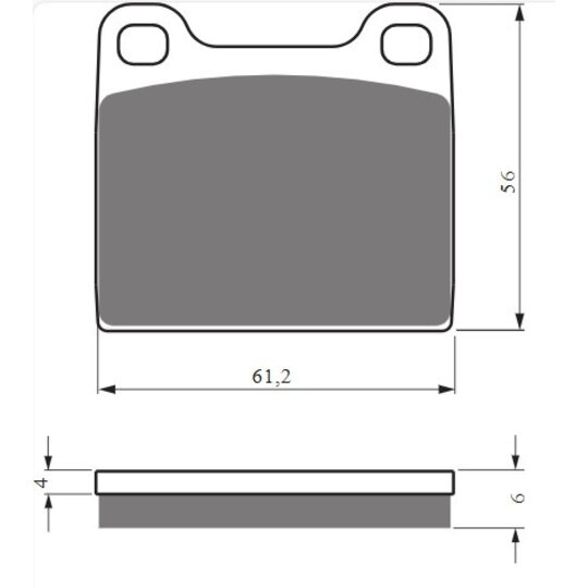 Brzdové obloženie GOLDFREN 437 AD