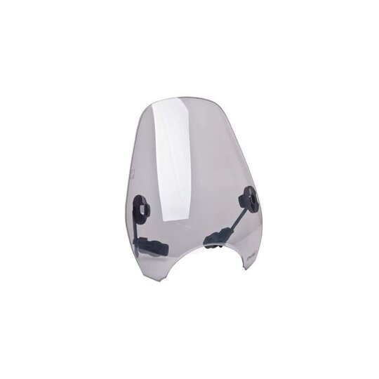 Plexi na motorku PUIG CUSTOM II 0336H dymové univerzálne