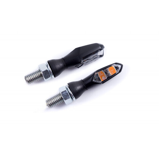 Blinkre PUIG PUTT 3734N čierna homologované