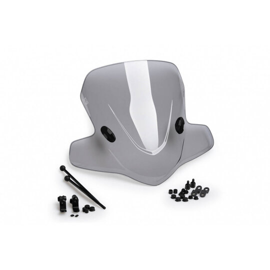 Plexi na motorku PUIG CITY TOURING 6530H dymové