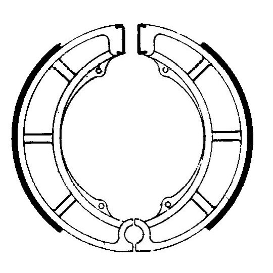 Brzdové čeľuste FERODO 225129073