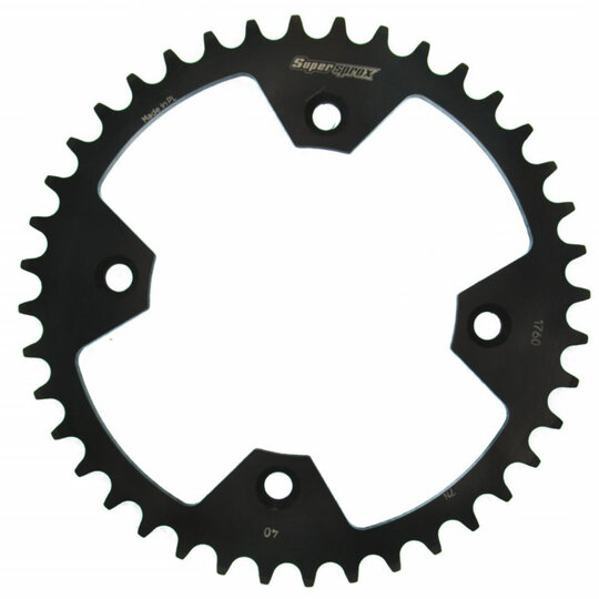 Reťazová rozeta SUPERSPROX RFE-1760:40-BLK čierna 40T, 520