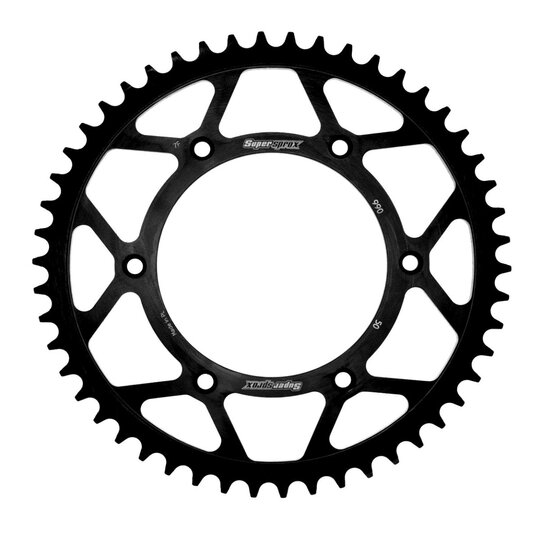 Reťazová rozeta SUPERSPROX RFE-990:50-BLK čierna 50T, 520