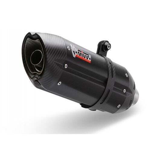 Koncovka výfuku MIVV SUONO KT.019.L9 Oceľovo čierna