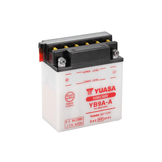 Yumicron battery NO ACID YUASA YB9A-A