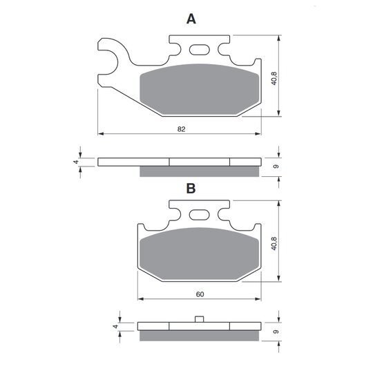 Brzdové obloženie GOLDFREN 295 K5