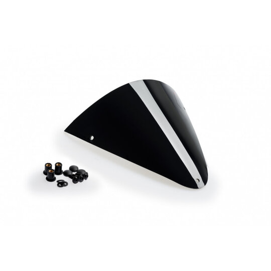 Náhradný plexi štít PUIG RETROVISIONS 1517N čierna