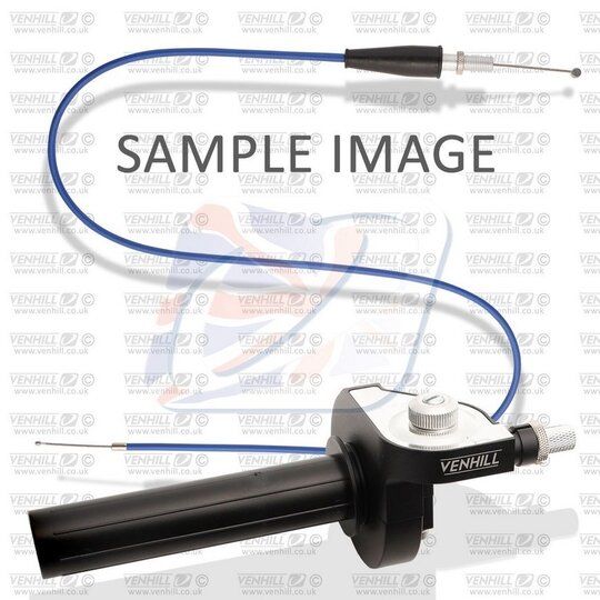 Twistgrip conversion 600A Venhill Y01-4-041/9-BL s nízkym trením modrá