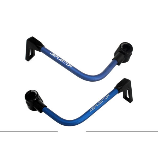 Lever guard ACCOSSATO with blue hose and joint right + left , aluminium