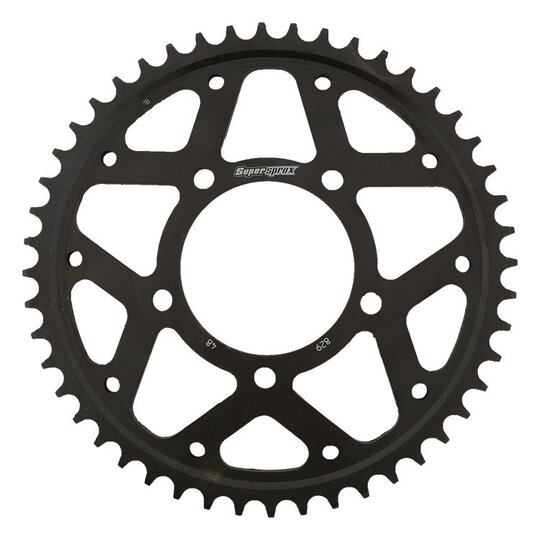 Reťazová rozeta SUPERSPROX RFE-829:48-BLK čierna 48T, 530